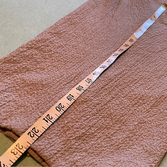 Appleseed's Women's XL Beige Tan Two-Piece Button-Up Top & Cropped Pants EUC - Picture 13 of 16